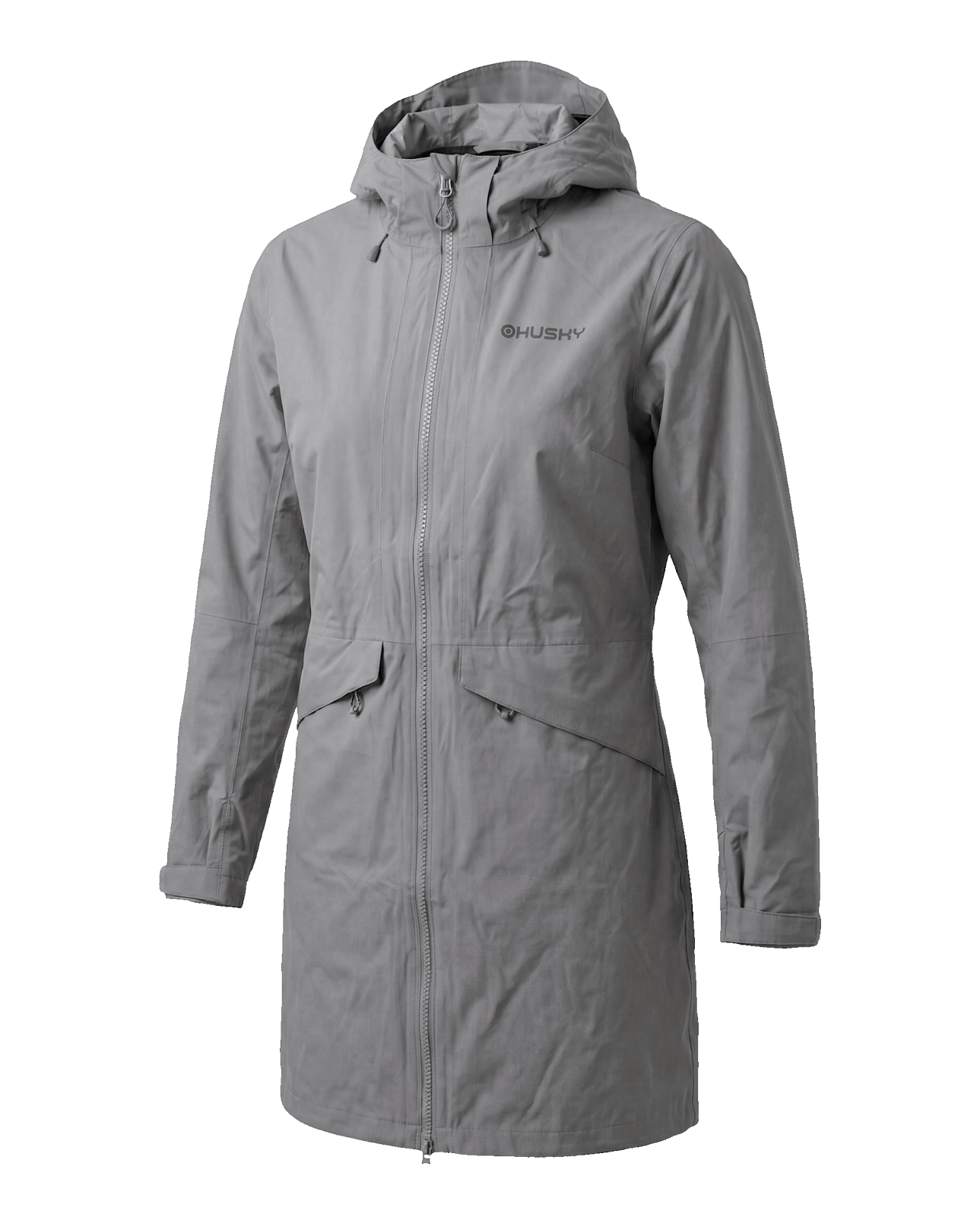 Husky Dámsky hardshell kabát Nua L grey Veľkosť: L