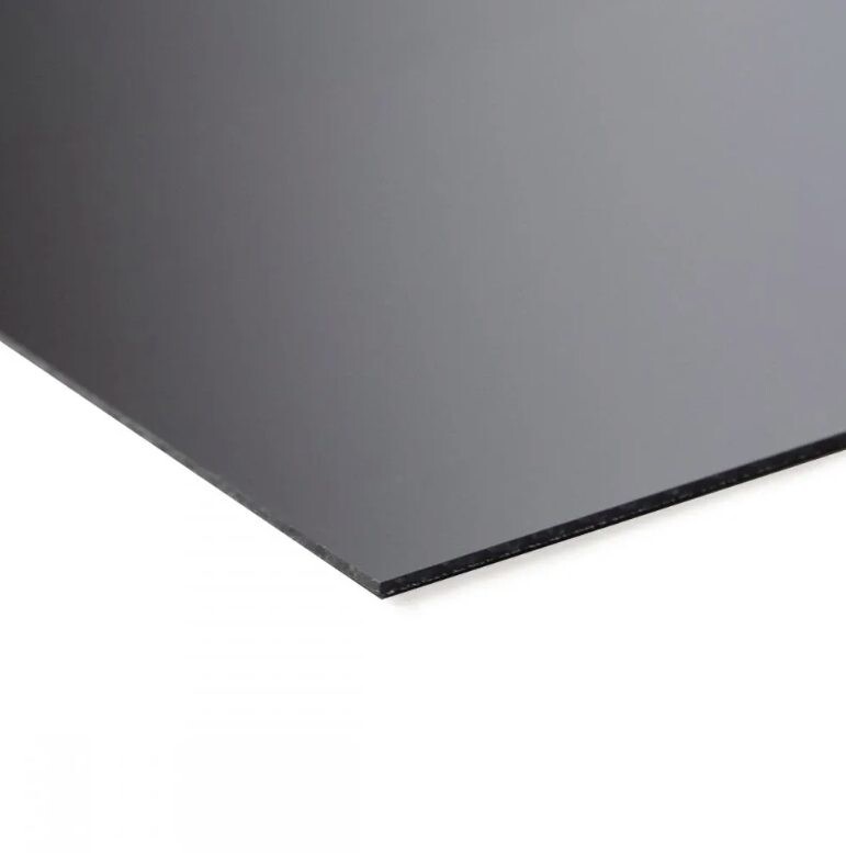 Akryl pre laserové spracovanie 600 x 400 x 2 mm - Šedý