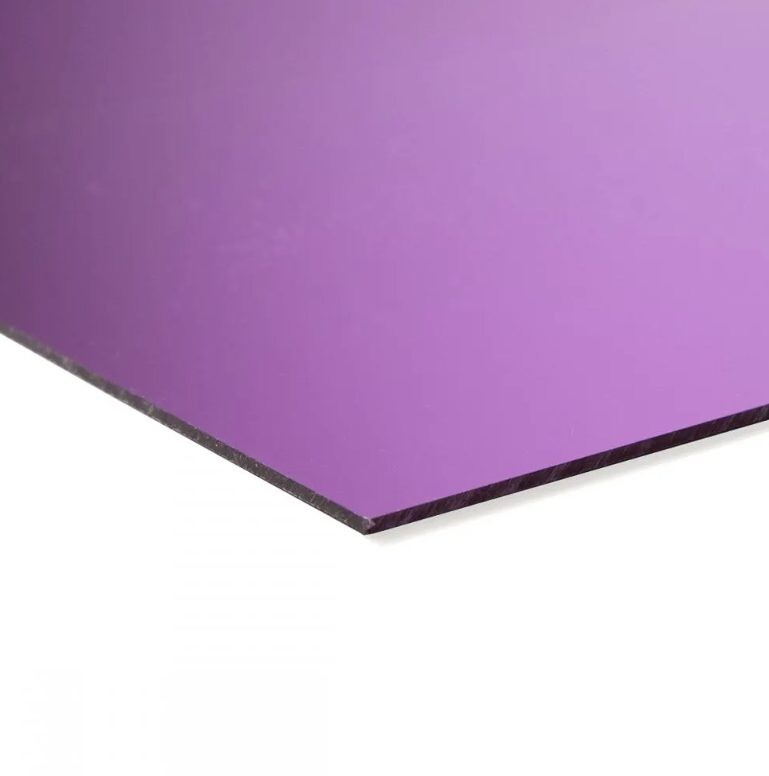 Akryl pre laserové spracovanie 600 x 400 x 2 mm - Fialový