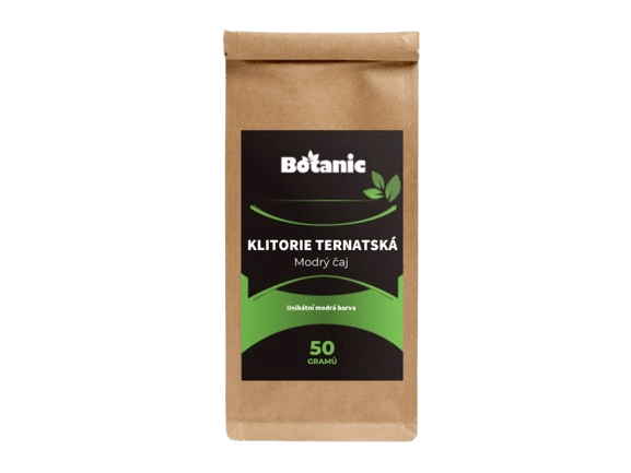 BOTANIC Klitória ternatská - Modrý čaj 50 g