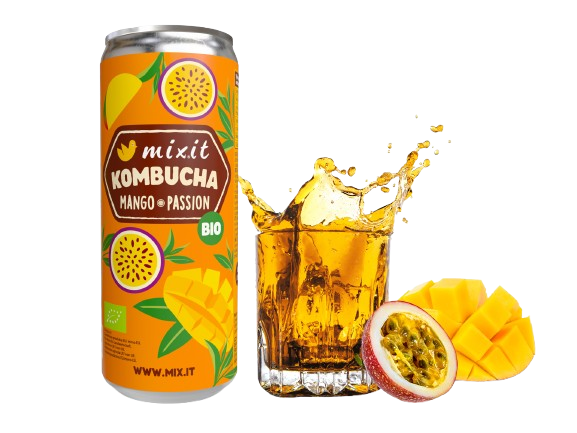 MIXIT BIO Kombucha - Mango & Passion Fruit 330 ml