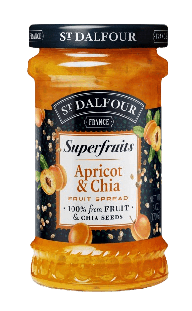 ST.DALFOUR Ovocná nátierka Marhuľa&Chia 170 g