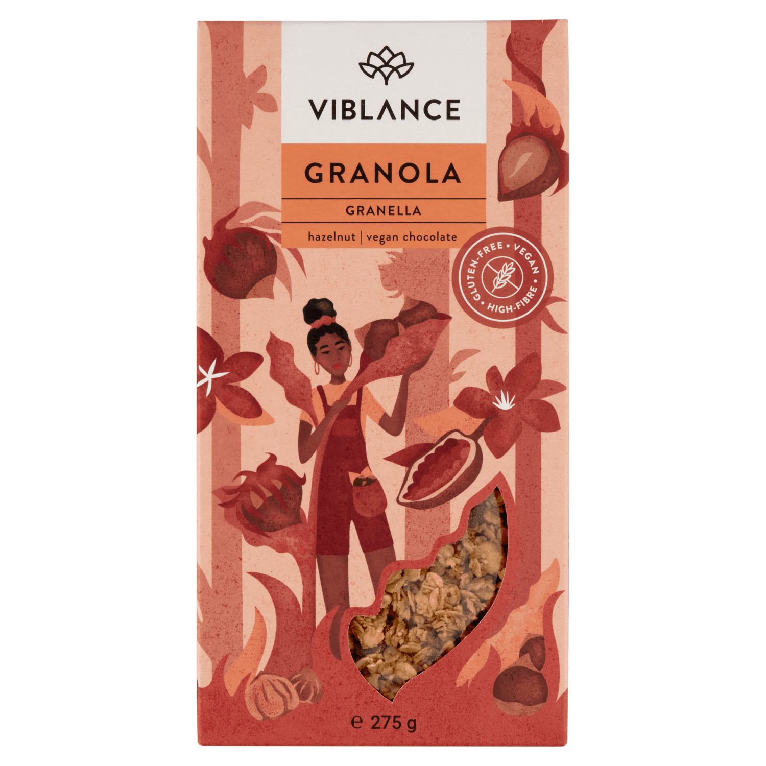 VIBLANCE Granola - Granella Lieskovoriešková 275 g