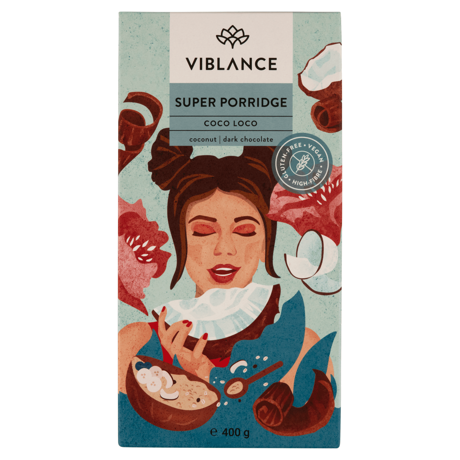 VIBLANCE Ovsená super kaša - Coco Loco 400 g