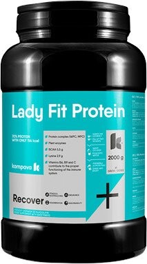 KOMPAVA Lady Fit 67 dávok, vanilka-smotana 2000 g