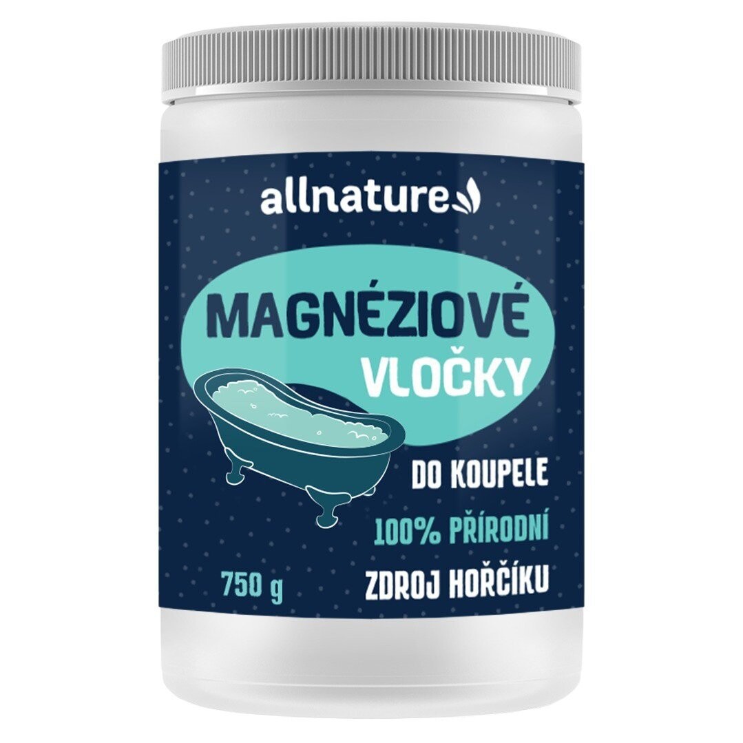 ALLNATURE Magnéziové vločky do kúpele 750 g