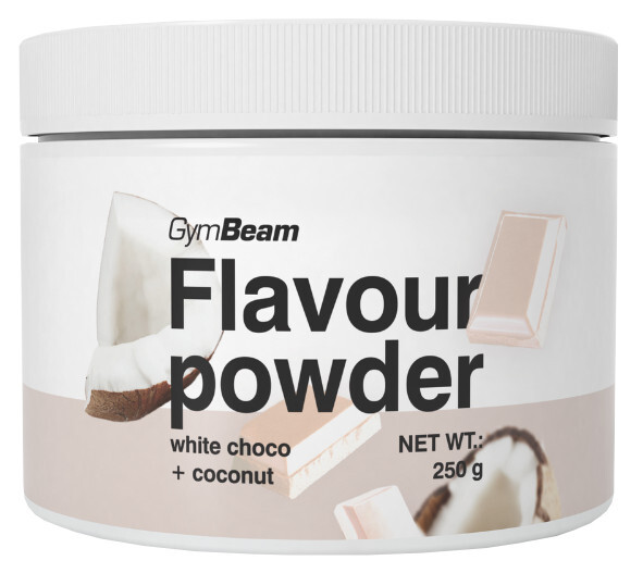 GYMBEAM Flavour powder biela čokoláda kokos 250 g