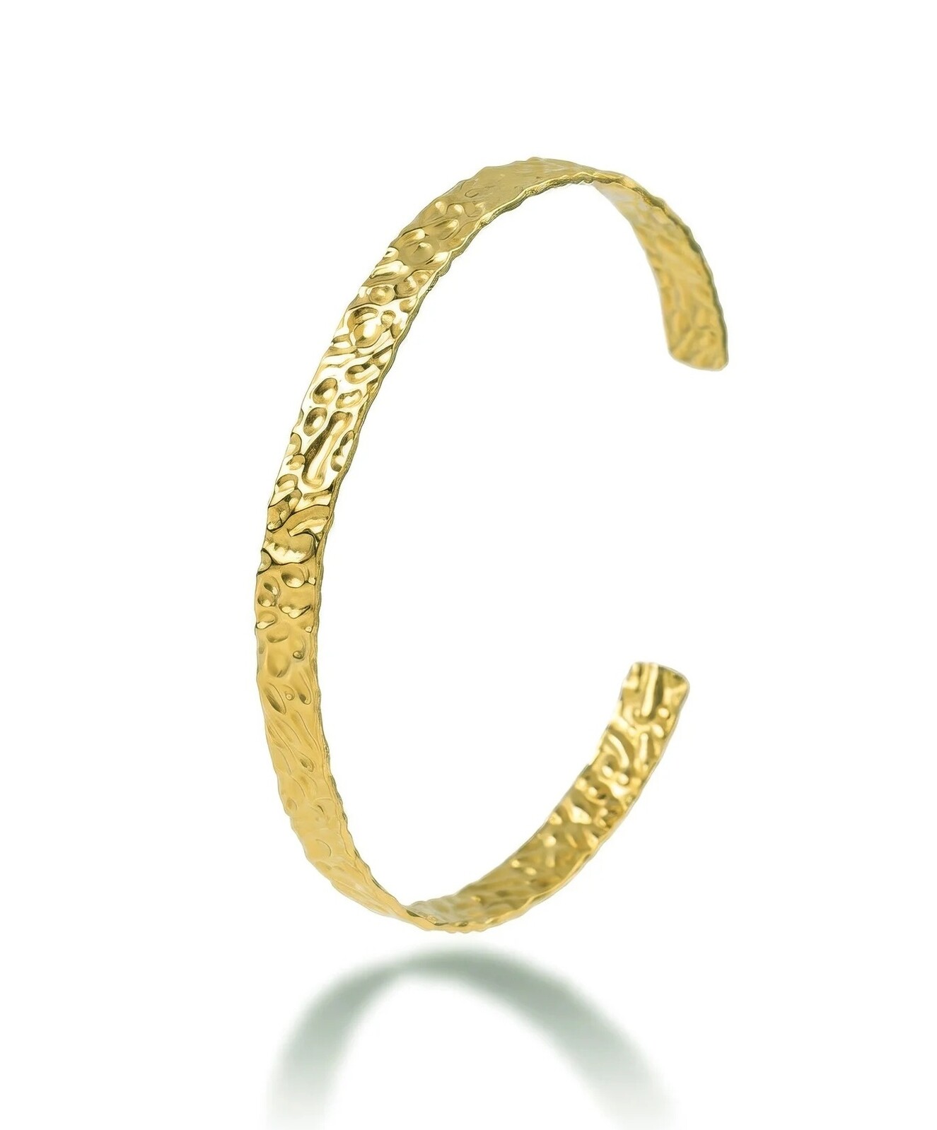 Victoria Walls Pevný pozlátený náramok Velmira Gold VWB260663G