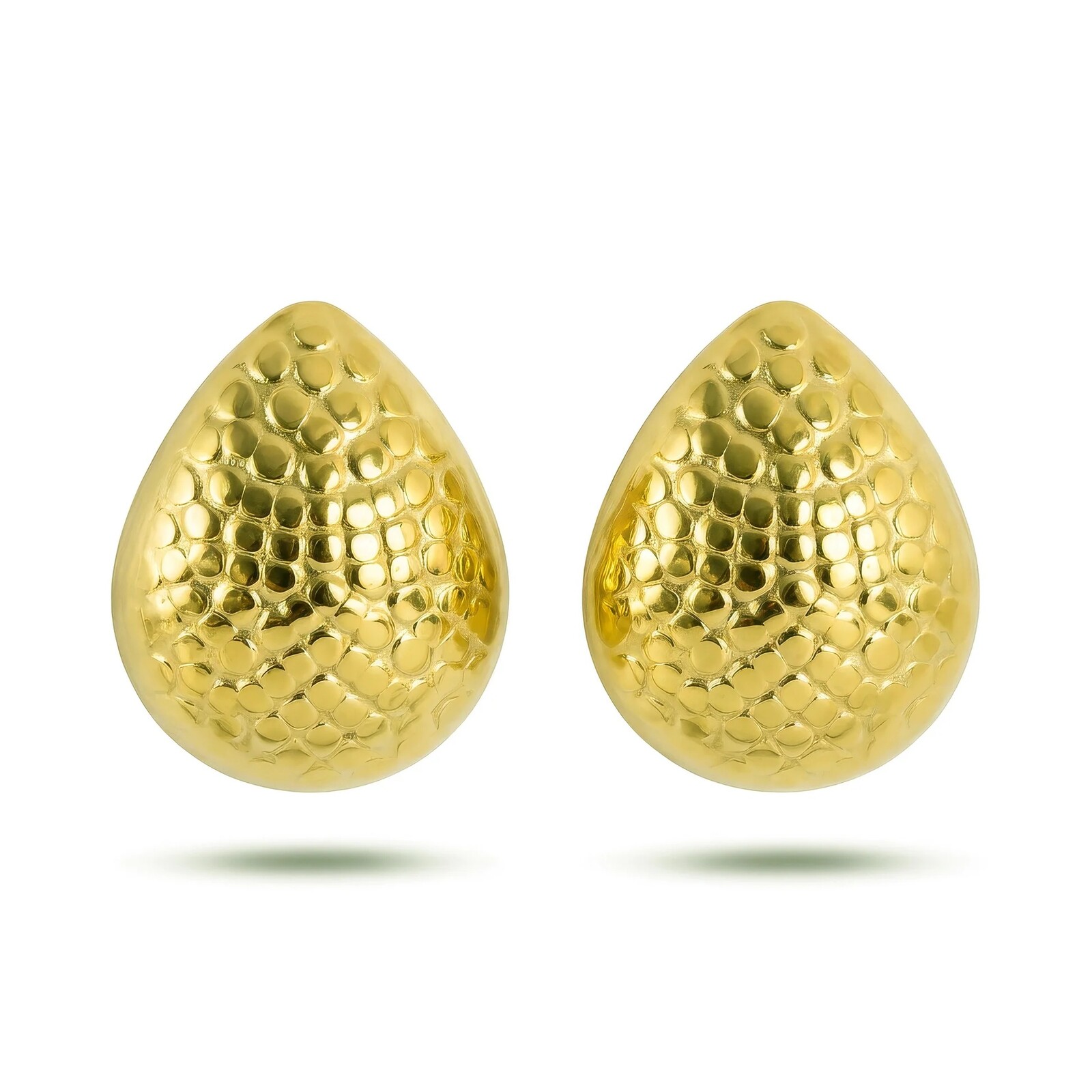 Victoria Walls Výrazné pozlátené náušnice Zanelle Gold VWE260671G