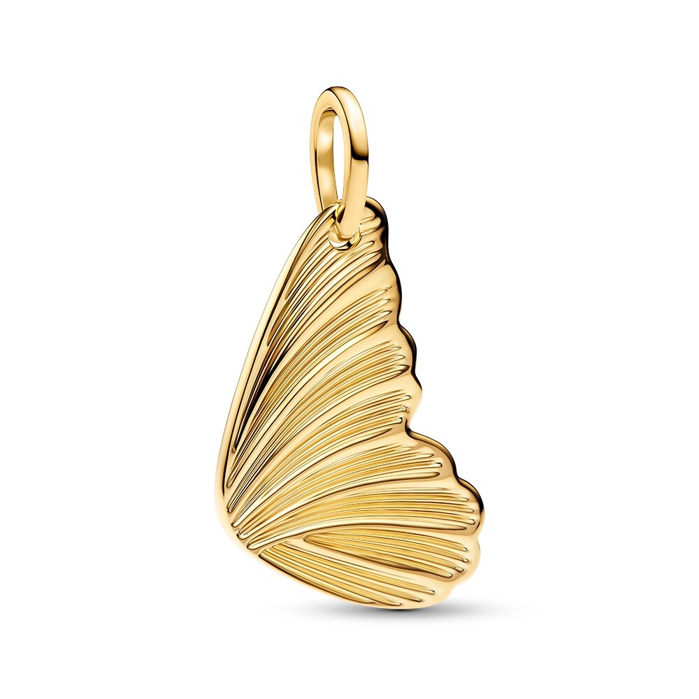 Pandora Pozlátený prívesok Motýlie krídlo Shine 364015C00