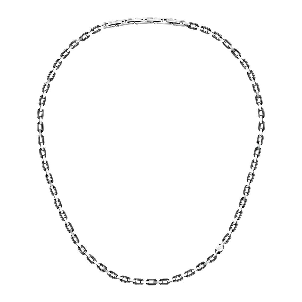 Maserati Moderný oceľový náhrdelník pre mužov Ceramic JM226ATZ74