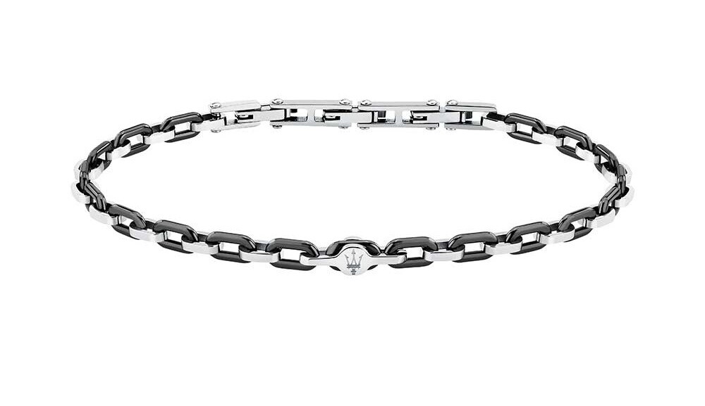 Maserati Moderný pánsky náramok Ceramic JM226ATZ77