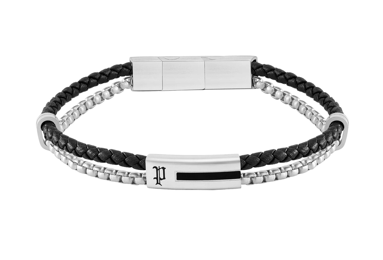 Police Fashion dvojitý náramok pre mužov Dualcell PEAGB0082501