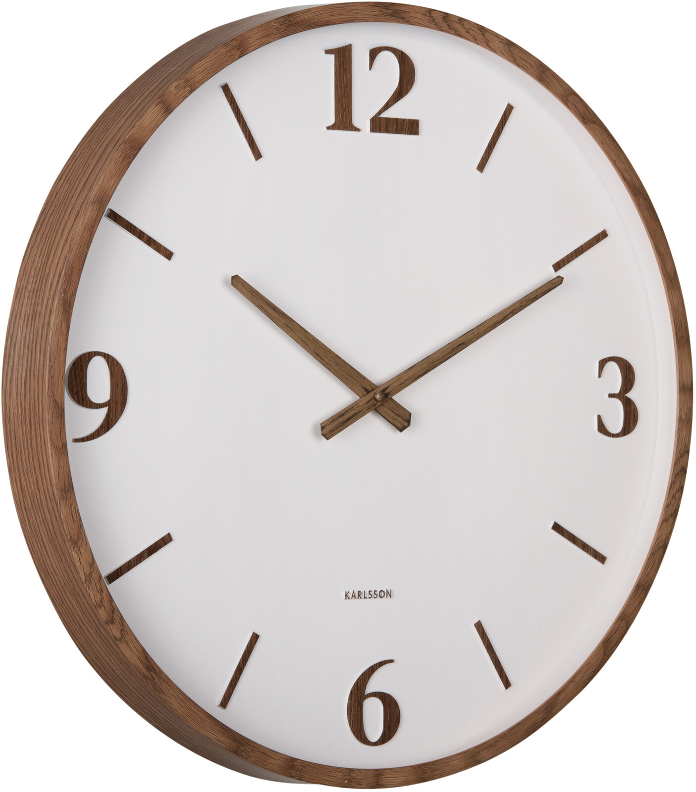 Karlsson Dizajnové nástenné hodiny 6087WG