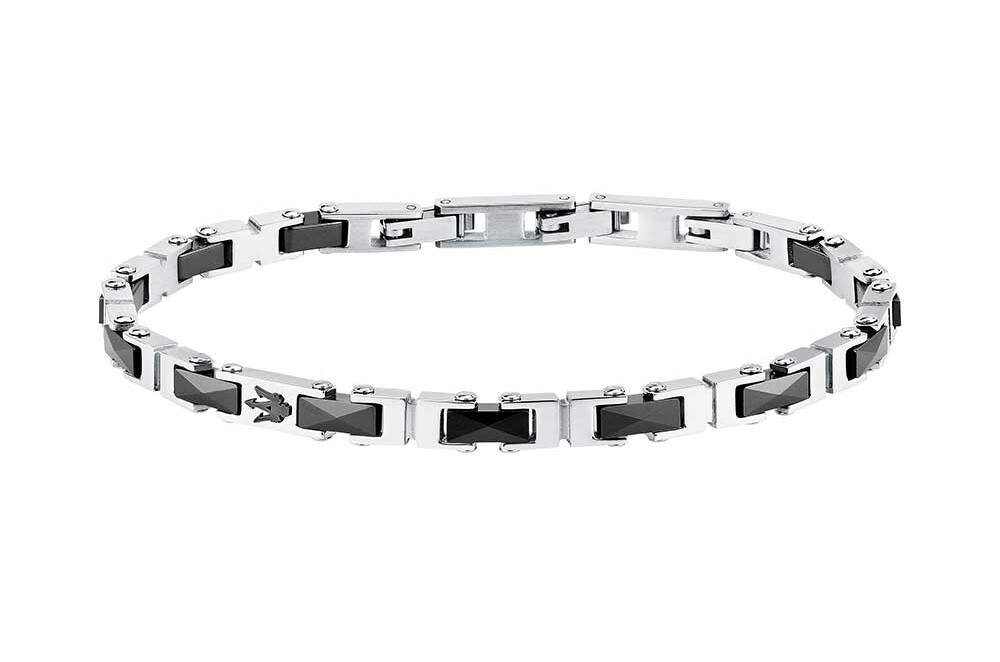 Maserati Moderný pánsky náramok Ceramic JM226ATZ81