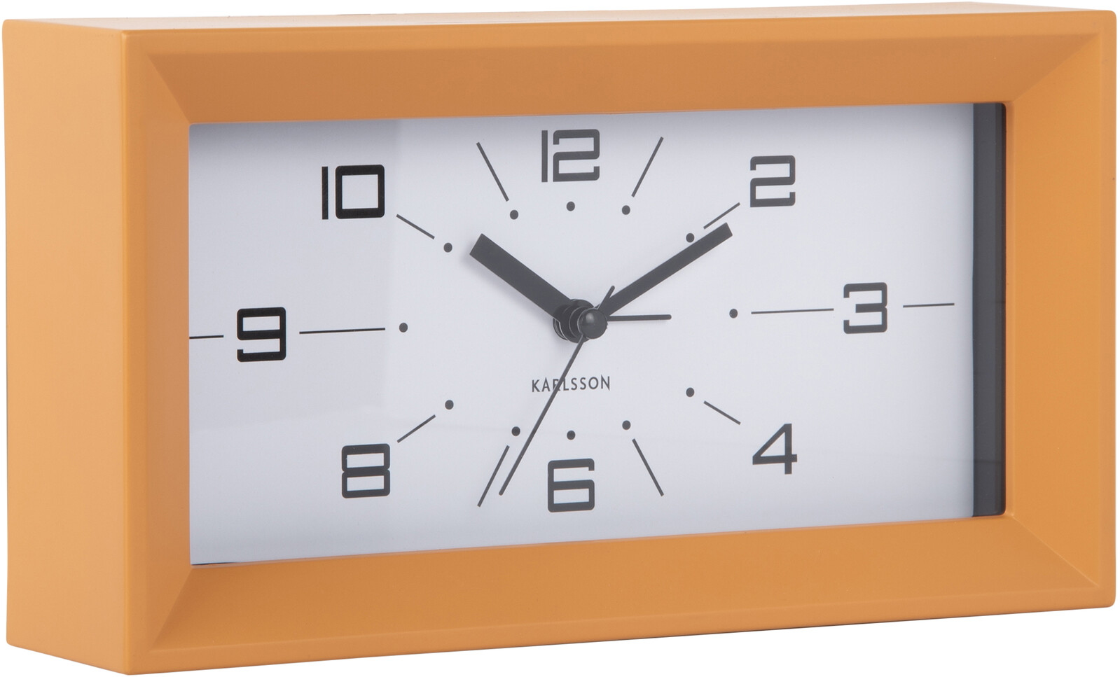 Karlsson Designové stolní hodiny s budíkem 6066YE