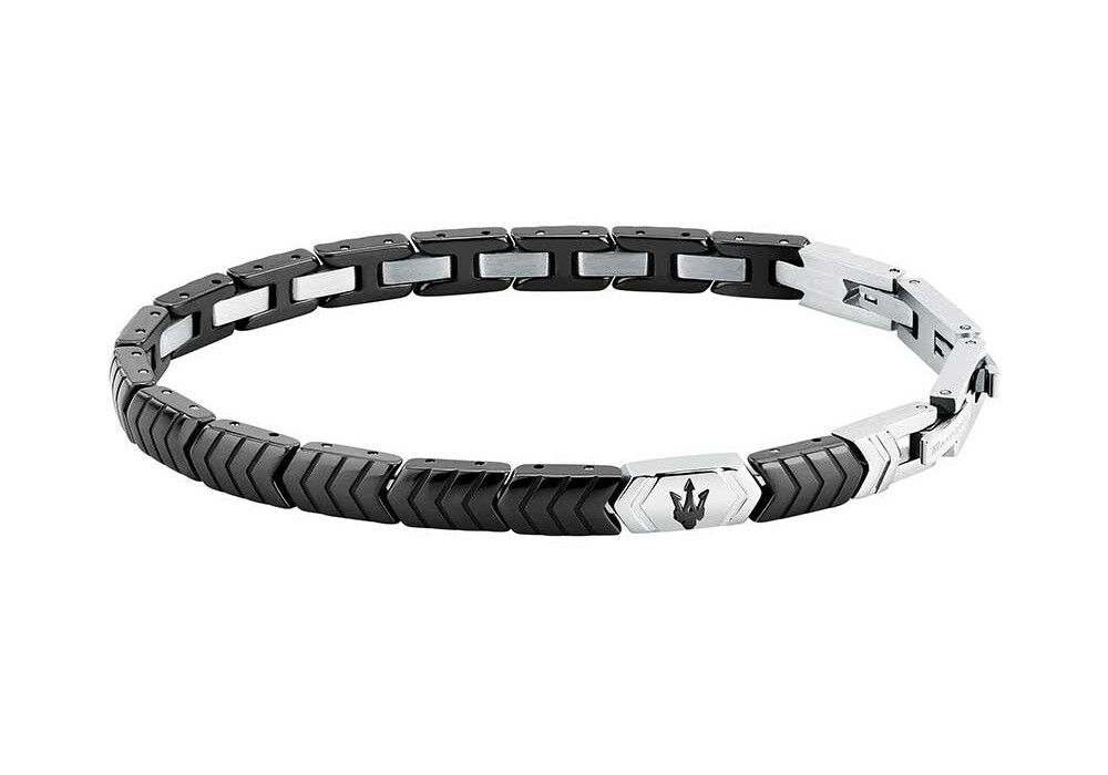 Maserati Fashion pánsky náramok Ceramic JM226ATZ86