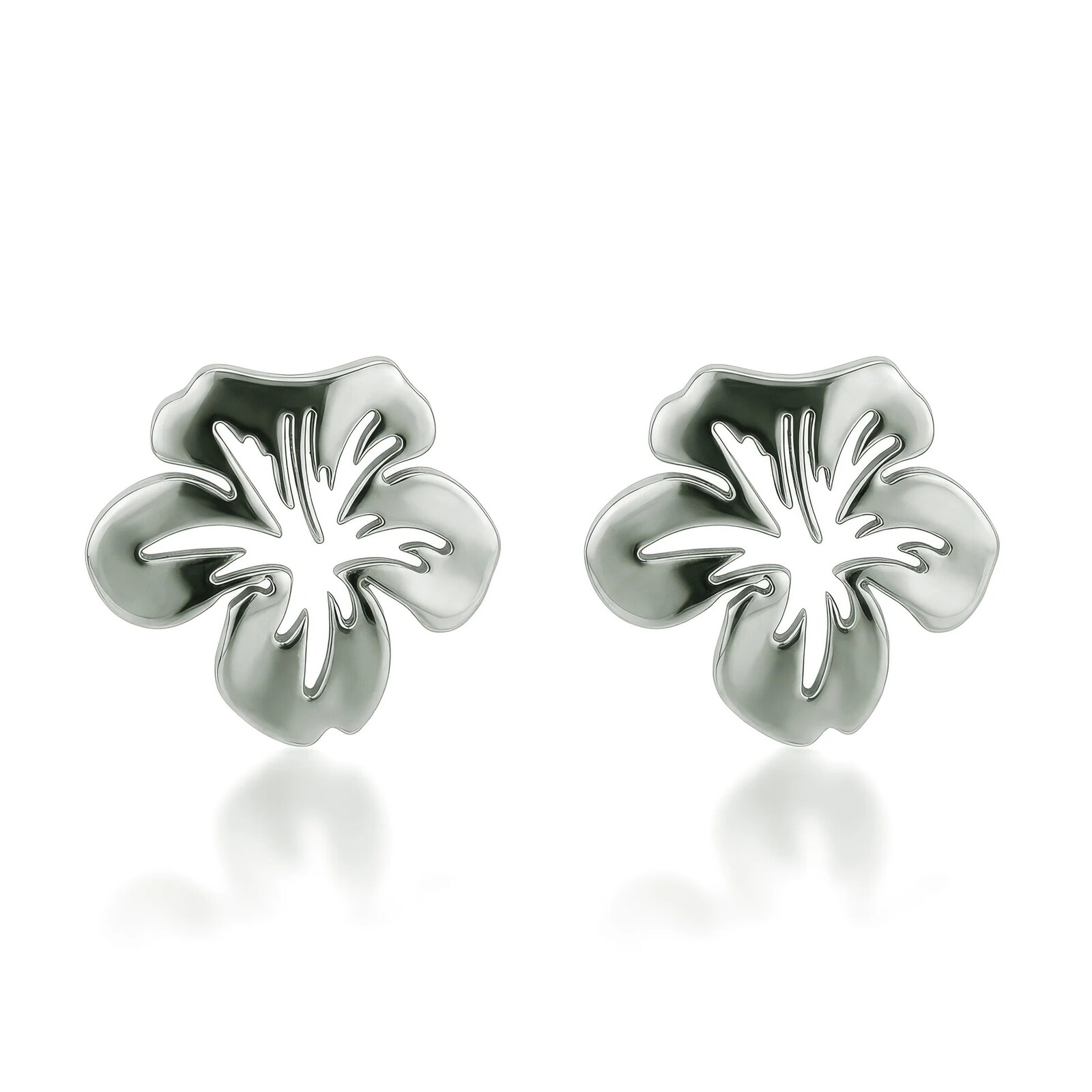 Victoria Walls Oceľové náušnice Kytičky Nyvella Silver VWE260603S