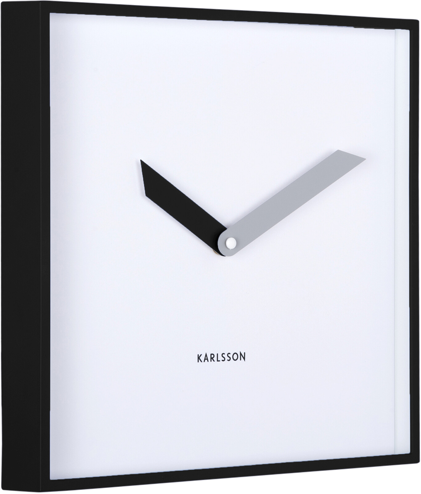 Karlsson Dizajnové nástenné hodiny 6112BK