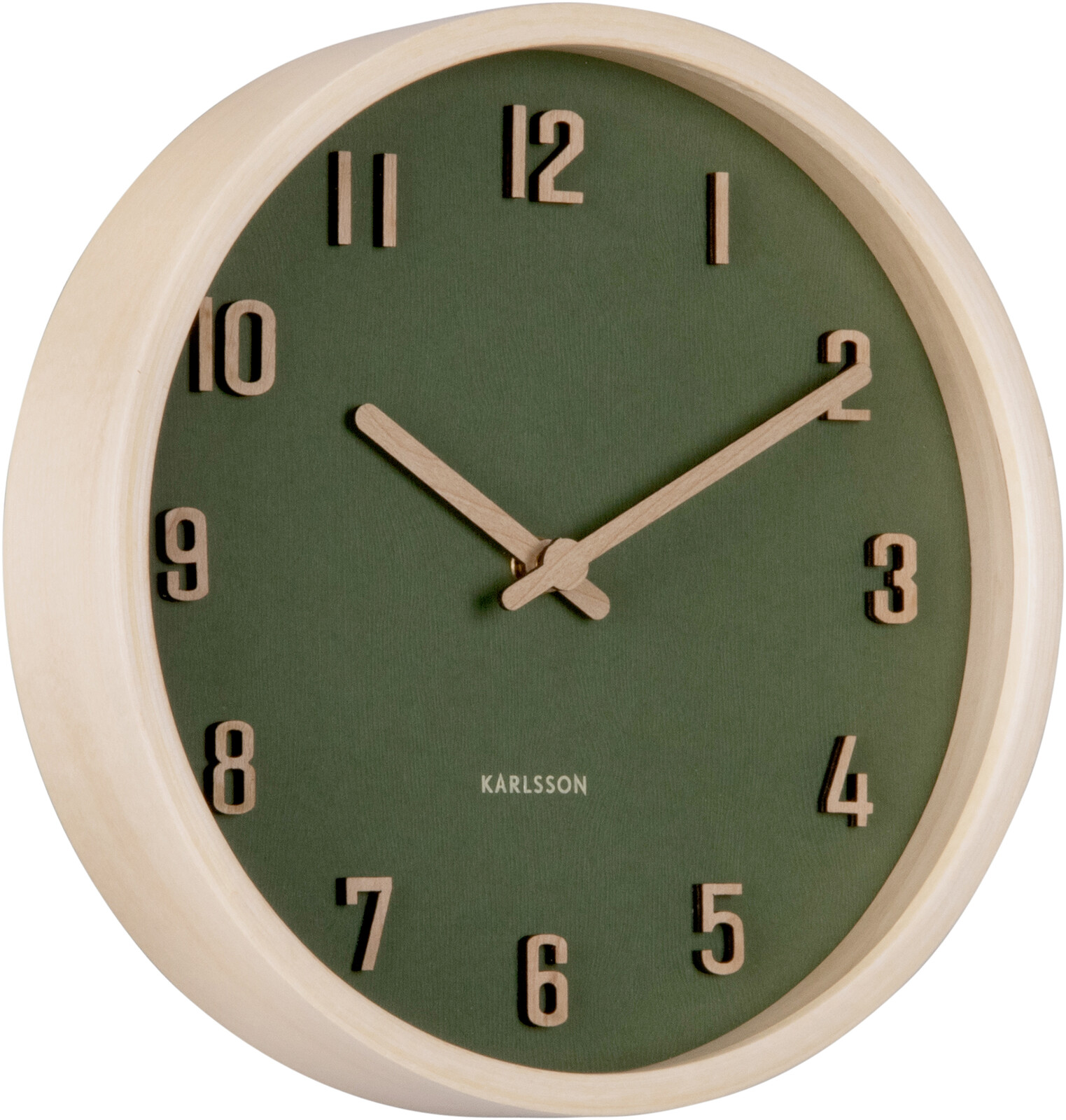 Karlsson Dizajnové nástenné hodiny 6116GR