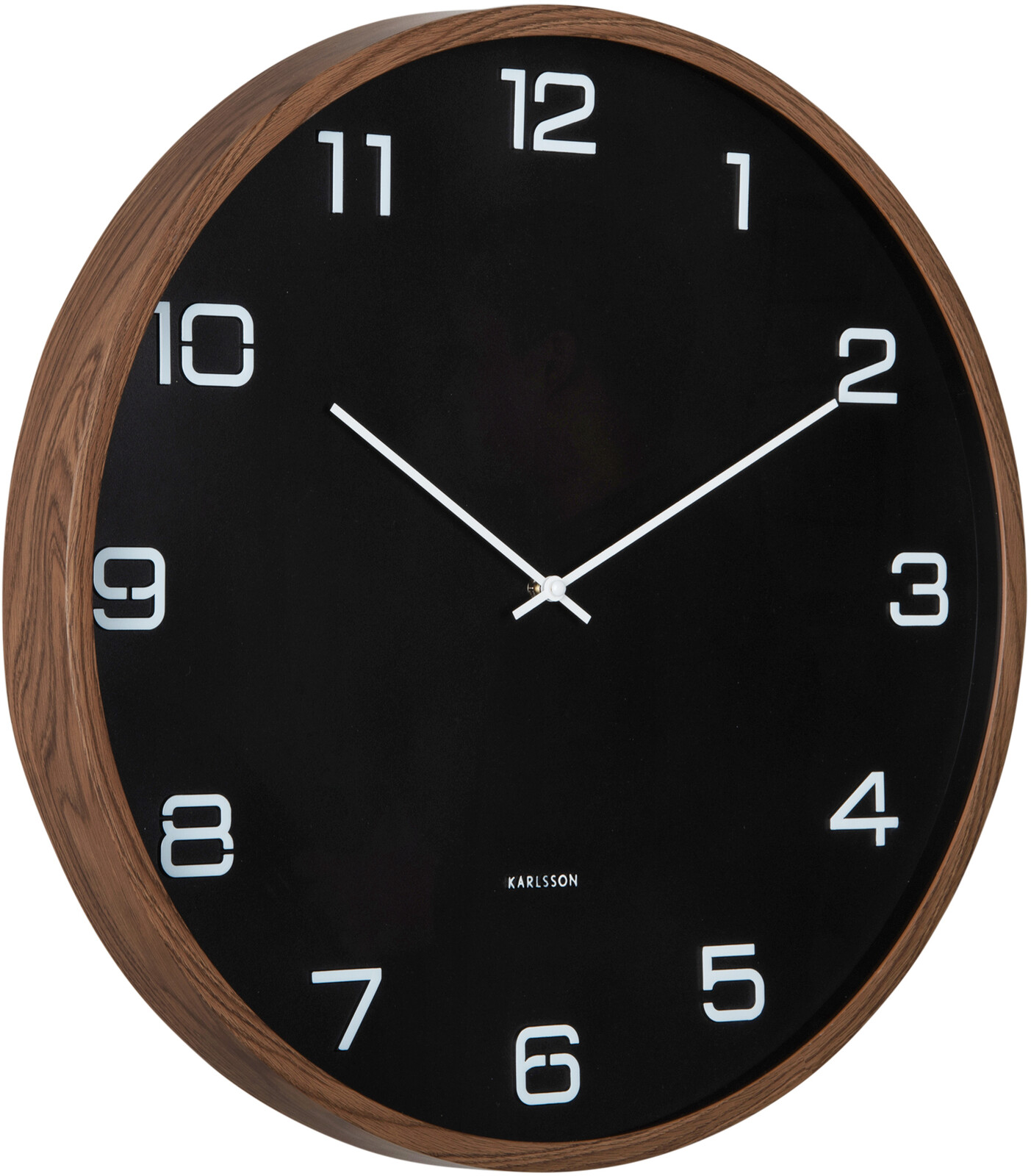 Karlsson Dizajnové nástenné hodiny 6088BK