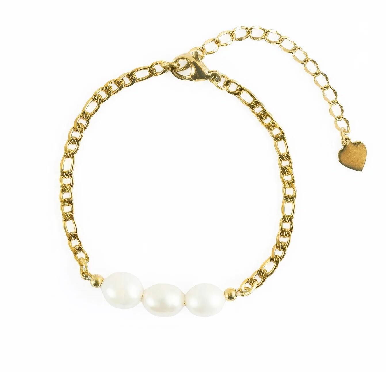 Victoria Walls Pozlátený náramok s pravými perlami Orlisse Gold VWB260758G