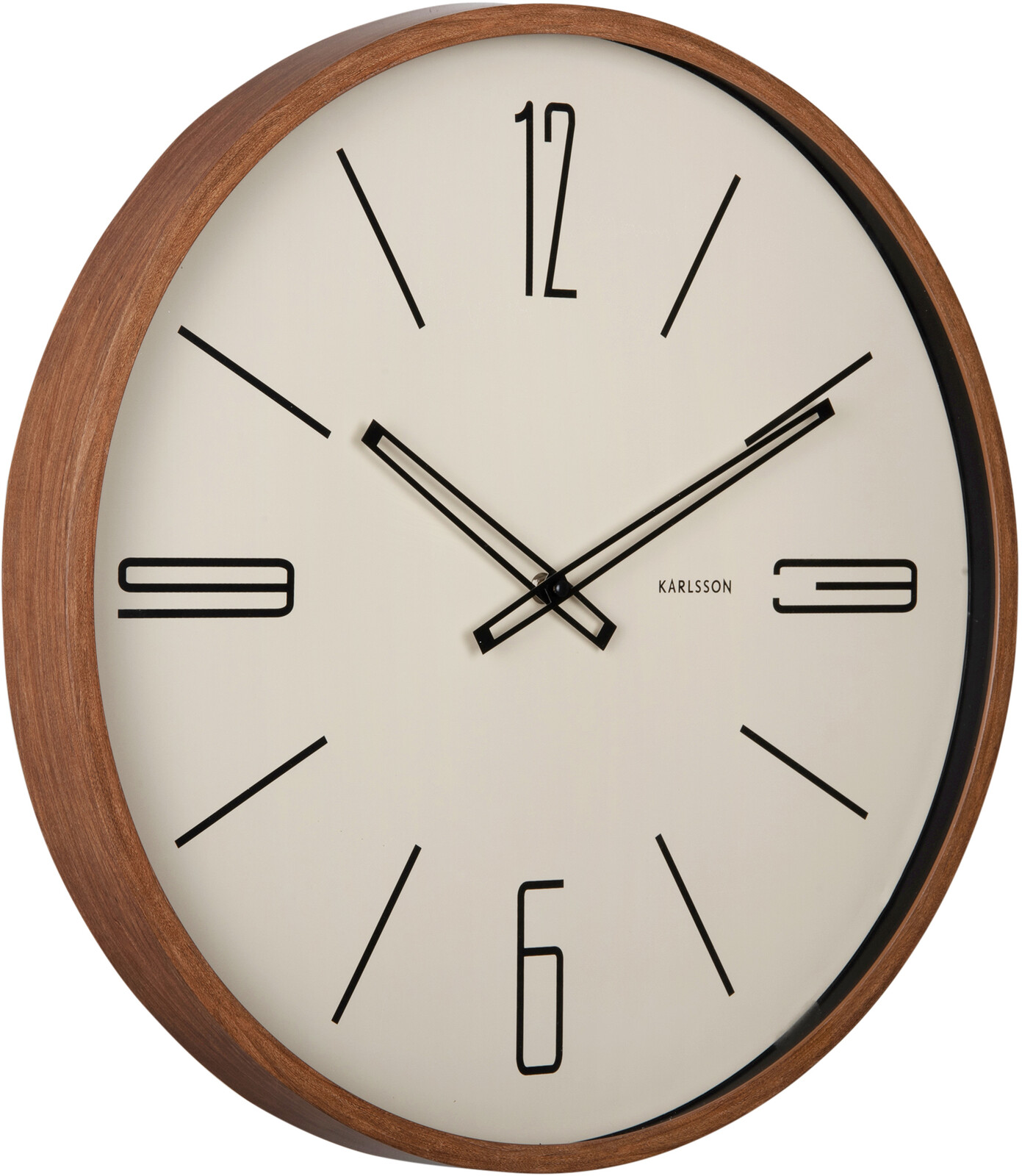 Karlsson Dizajnové nástenné hodiny 6089SB