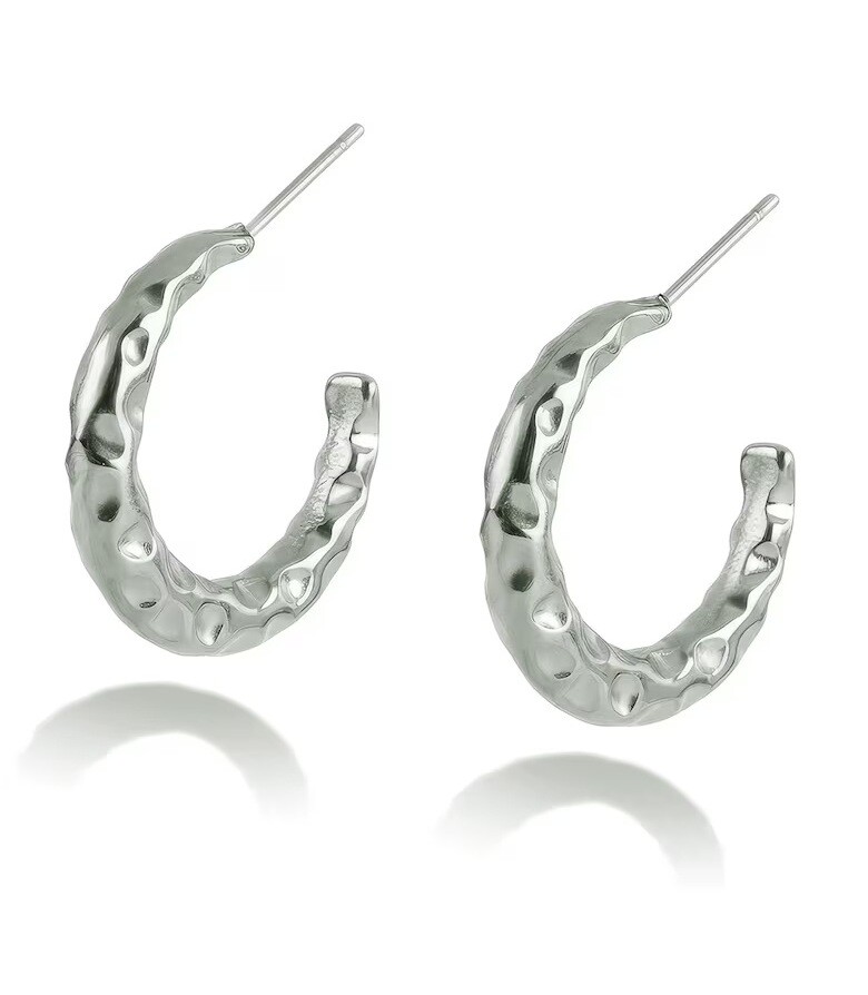 Emily Westwood Moderné oceľové kruhy Emvelle EWE260789S