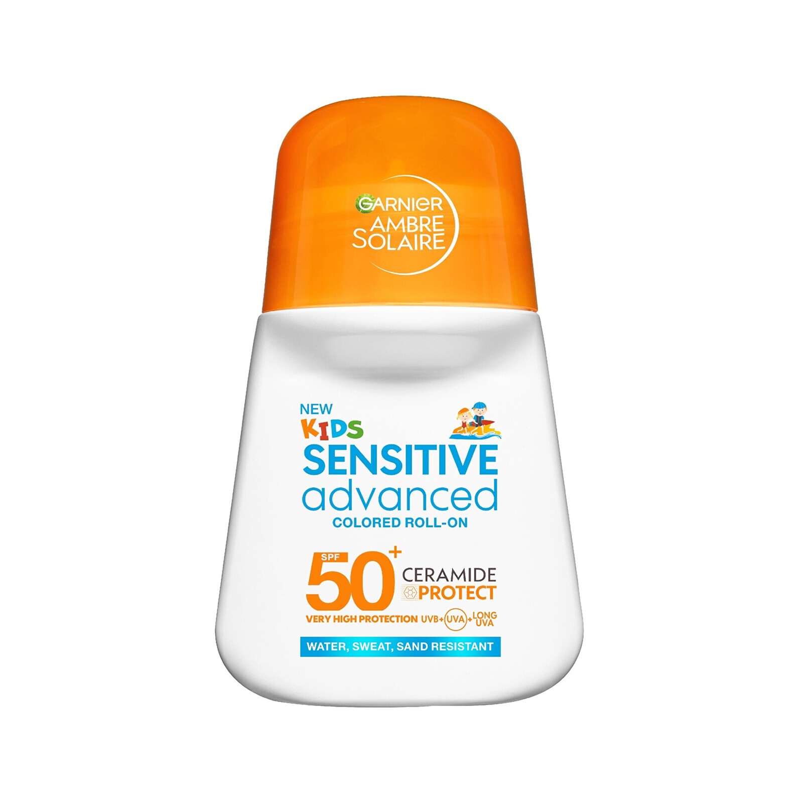 Garnier Mlieko na opaľovanie SPF 50+ Sensitive Advanced Colored Roll-On 50 ml