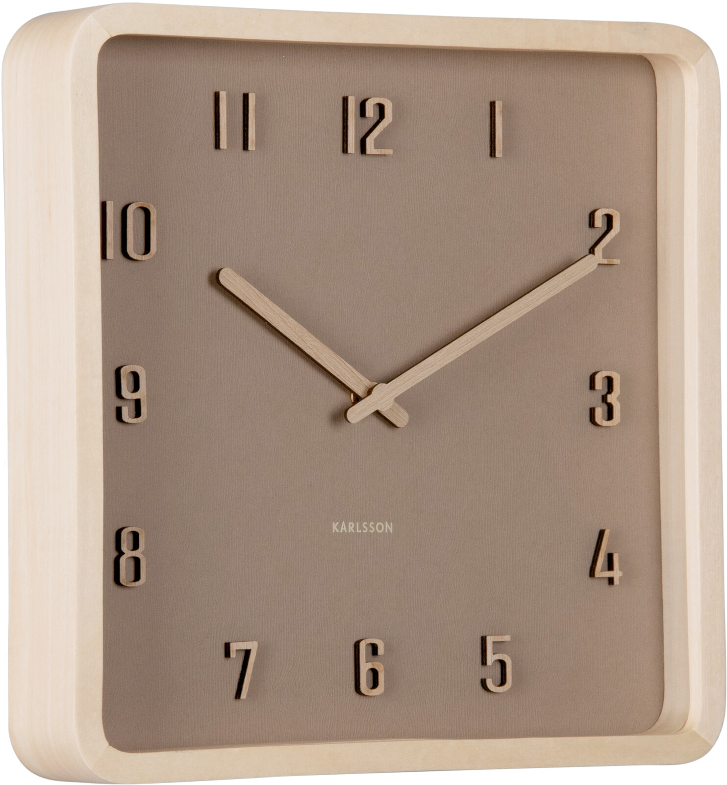 Karlsson Dizajnové nástenné hodiny 6118BR