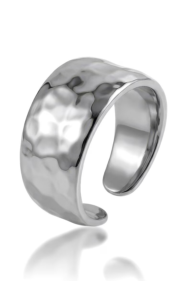 Marc Malone Výrazný otvorený prsteň z ocele Olina MCR260792S