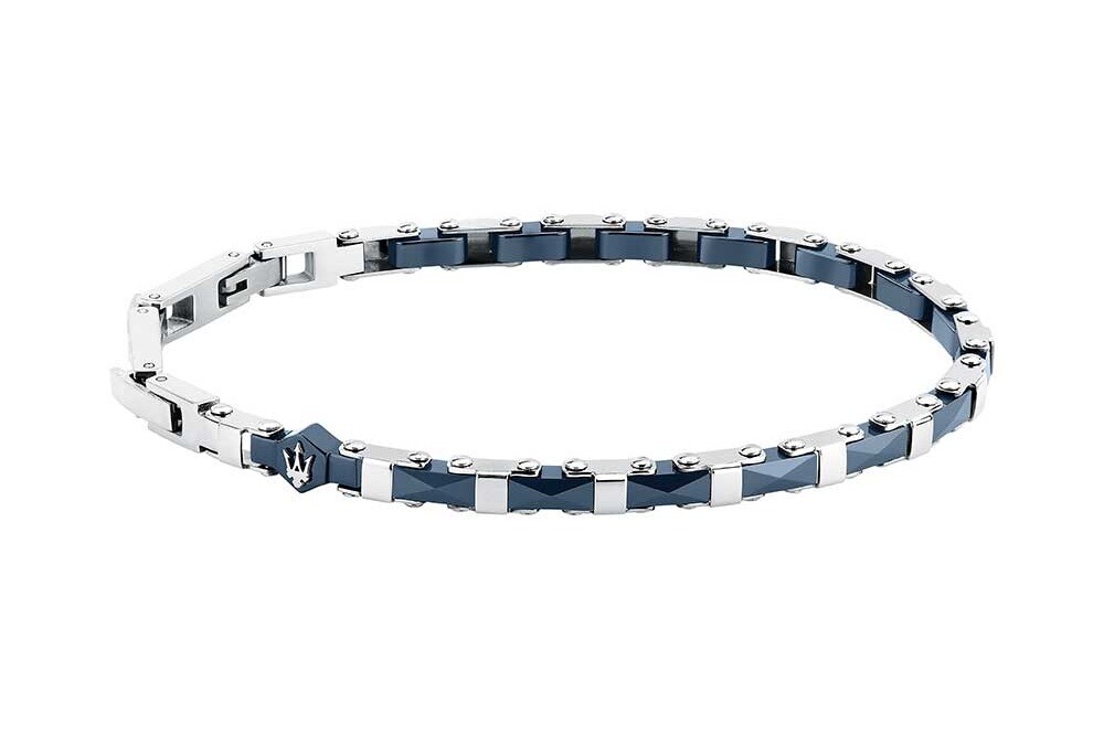 Maserati Štýlový pánsky náramok Ceramic JM226ATZ84