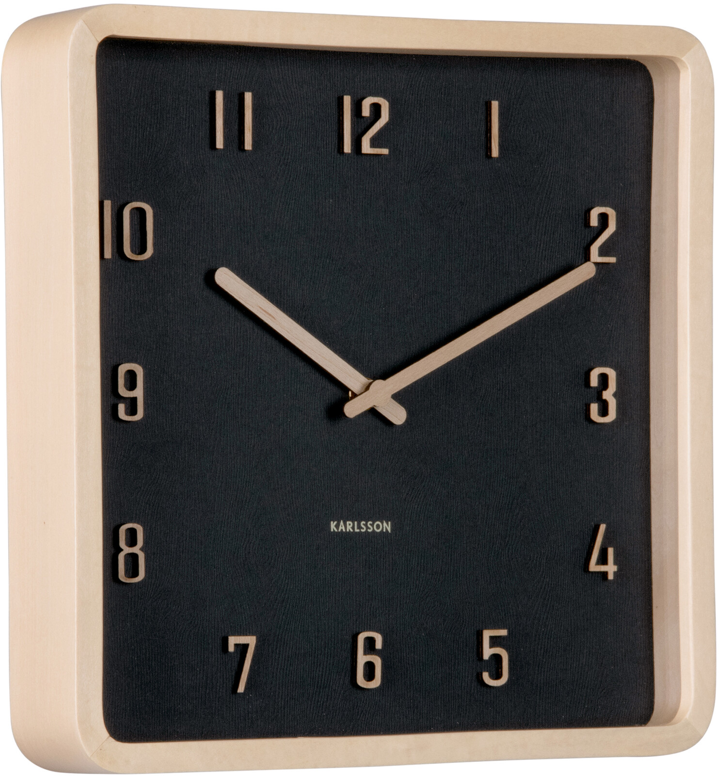 Karlsson Dizajnové nástenné hodiny 6118BK