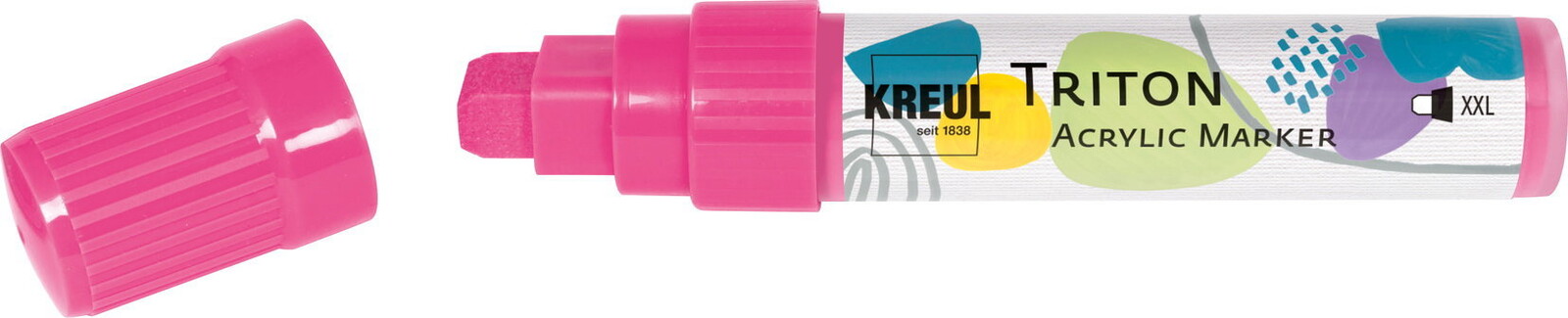 KREUL TRITON XXL, 4 – 15 mm, fialovo červený
