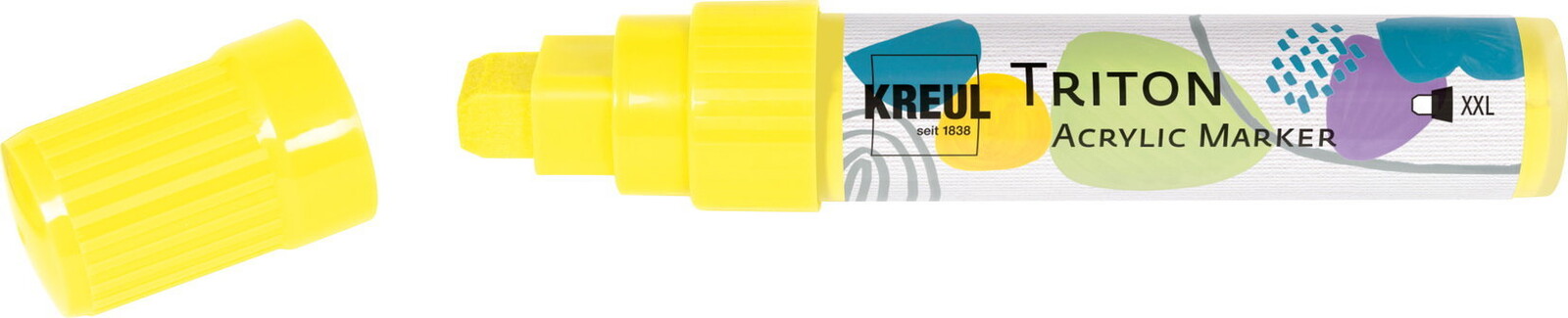KREUL TRITON XXL, 4 – 15 mm, citrónový
