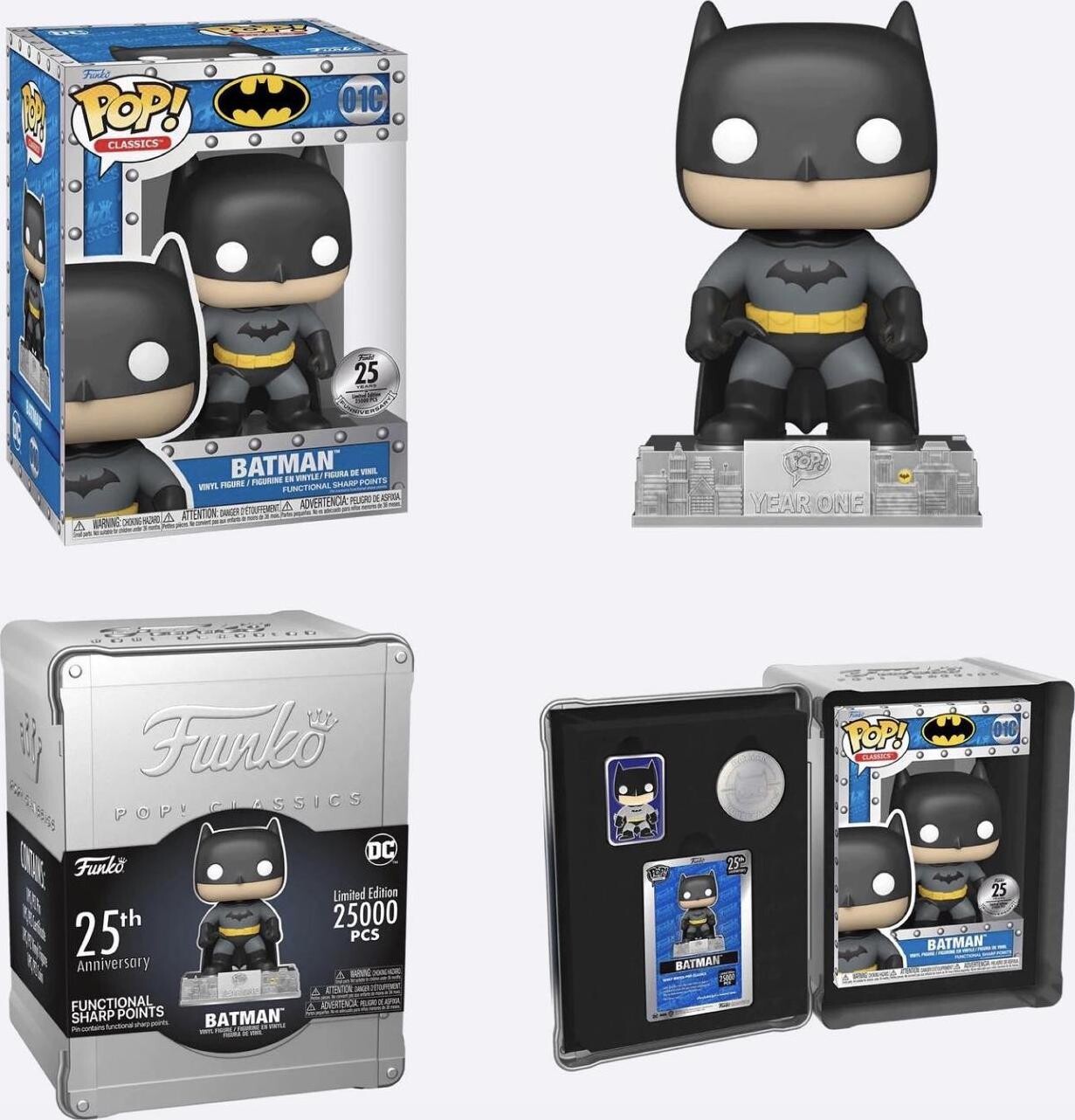 Funko POP! DC Comics Batman 25th Anniversary Only 25,000 of this limited-edition