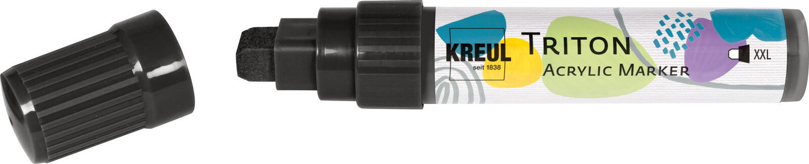 KREUL TRITON XXL, 4 – 15 mm, čierny