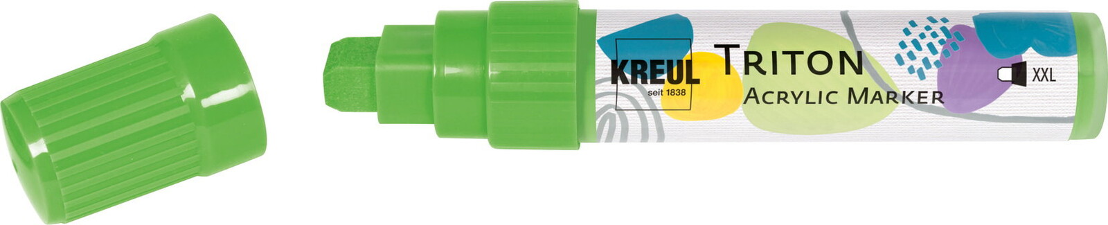 KREUL TRITON XXL, 4 – 15 mm, žltozelený