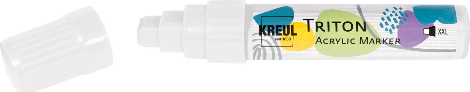 KREUL TRITON XXL, 4 – 15 mm, biely
