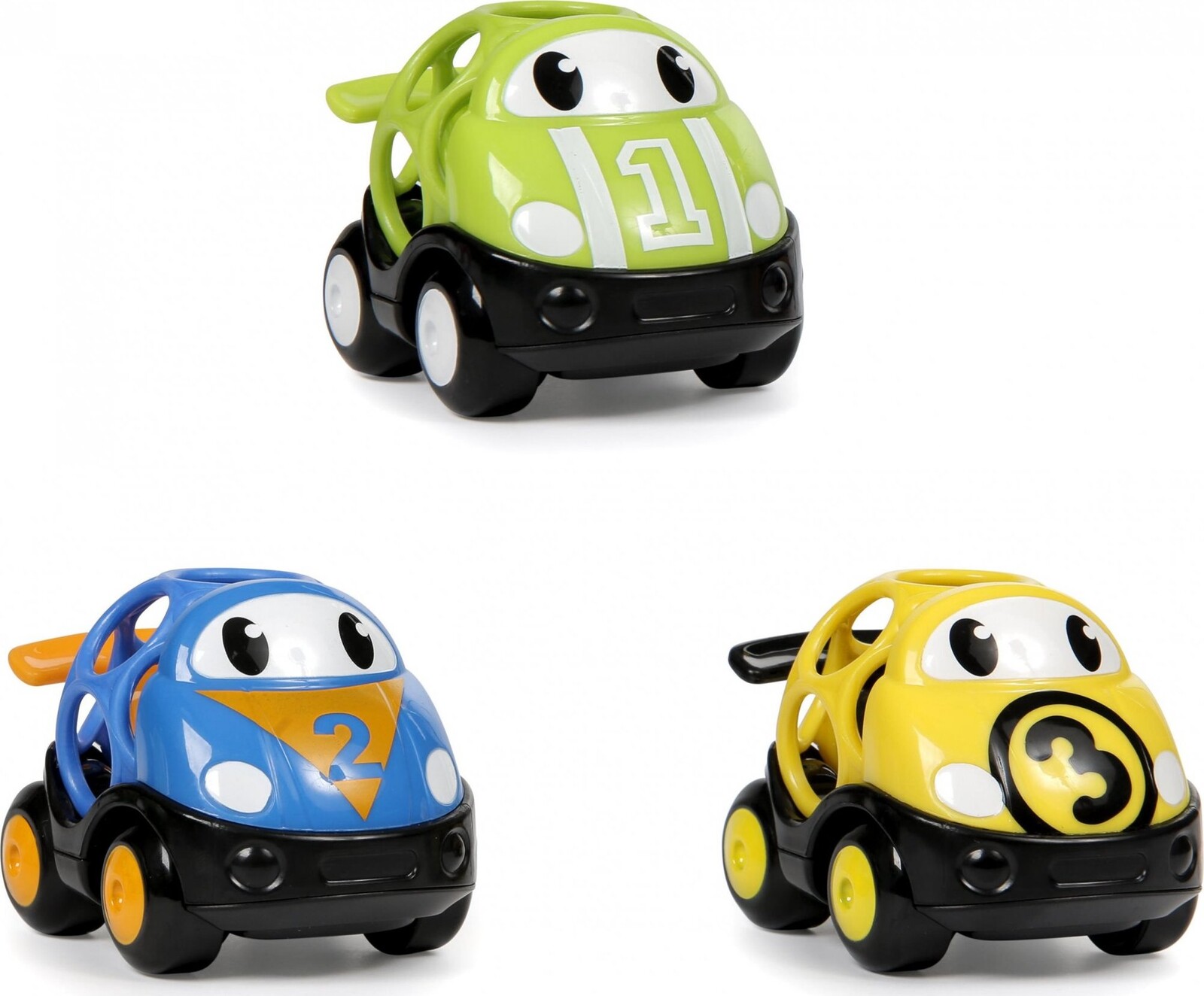 Oball Pretekárske autíčka 18 m+, 3 ks