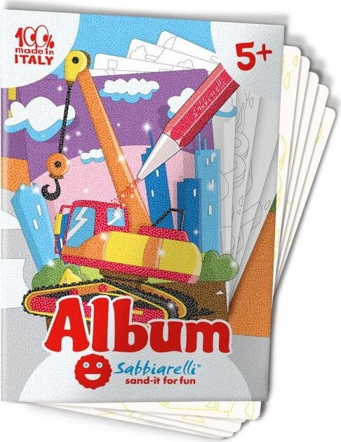 Sabbiarelli Album na pískování - Práce na silnici 5+