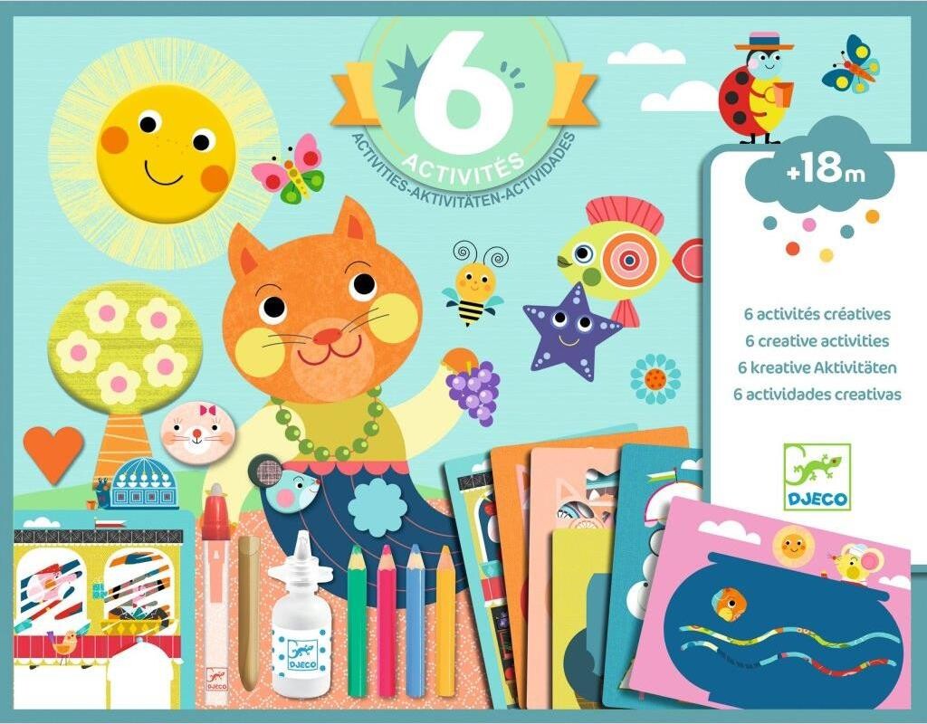 DJECO Výtvarná súprava Kocúr a kamaráti