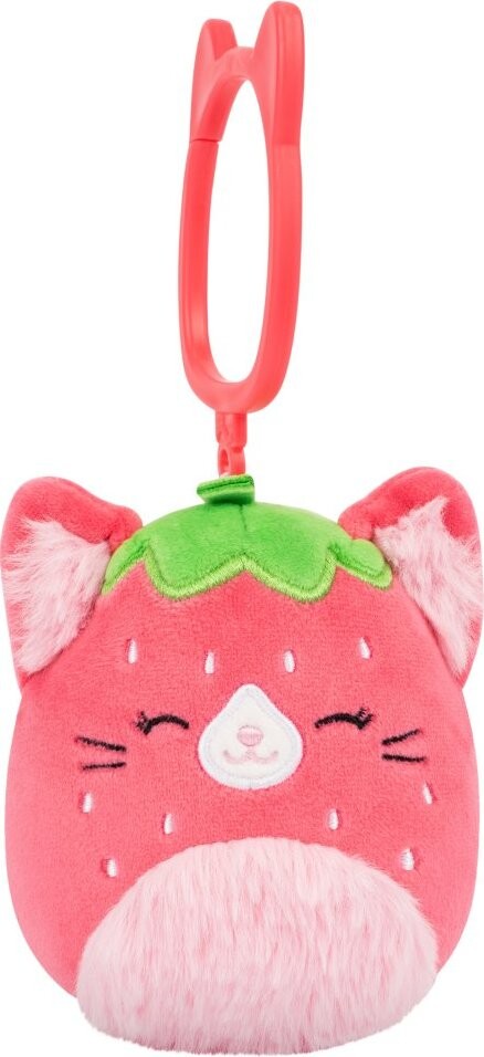 Squishmallows Jahodová mačka Olma
