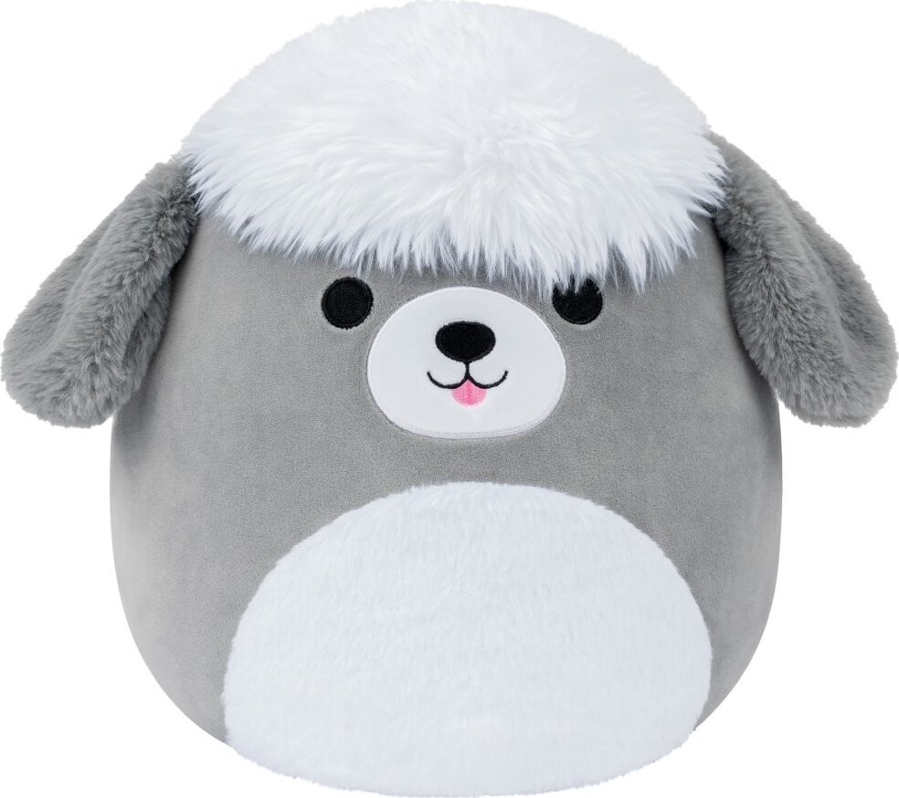 Squishmallows Sivo-biely ovčiarsky pes Arnold