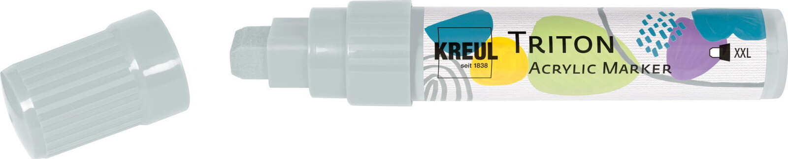 KREUL TRITON XXL, 4 – 15 mm, strieborný