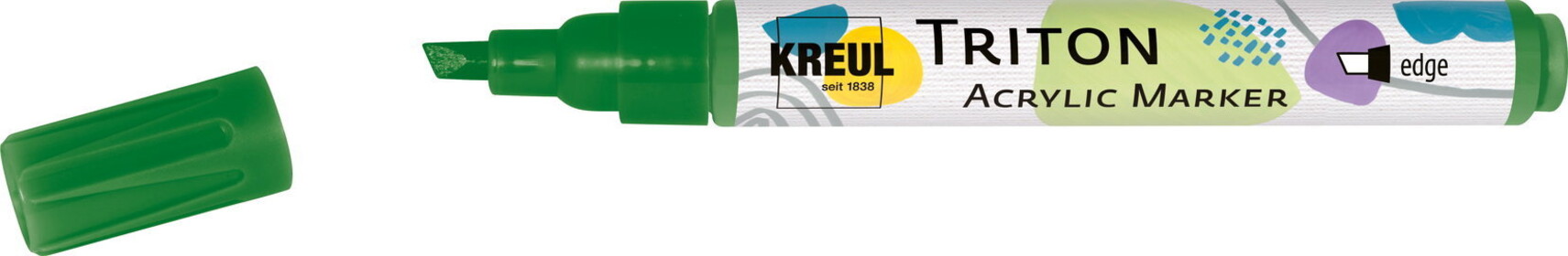 KREUL TRITON edge, 1 – 4 mm, listovo zelený