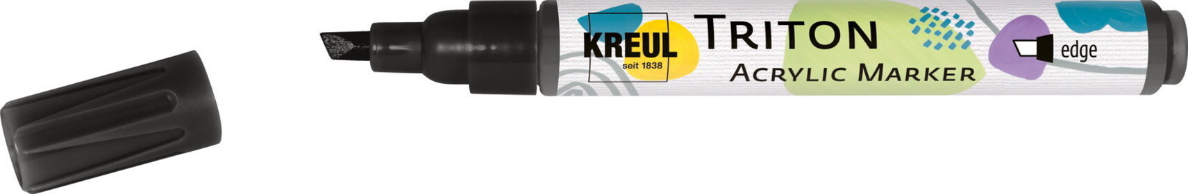 KREUL TRITON edge, 1 – 4 mm, čierny