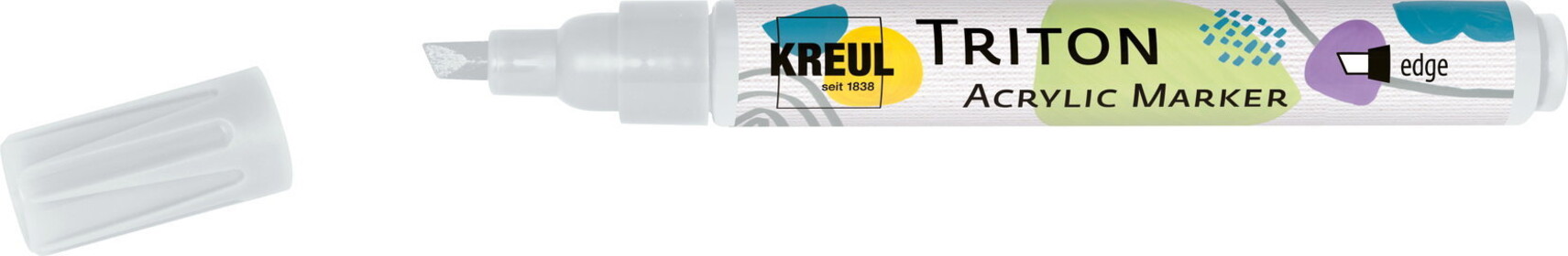 KREUL TRITON edge, 1 – 4 mm, strieborný