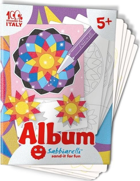 Sabbiarelli Album na pískování - Mandaly 5+