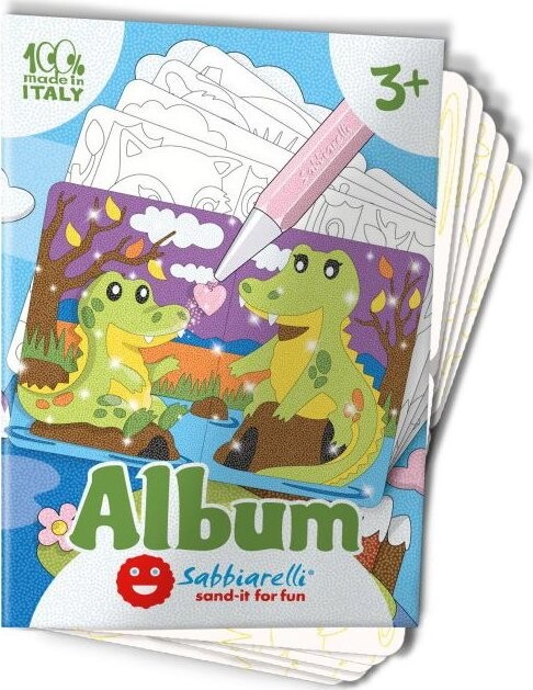 Sabbiarelli Album na pískování - Mláďata 3+